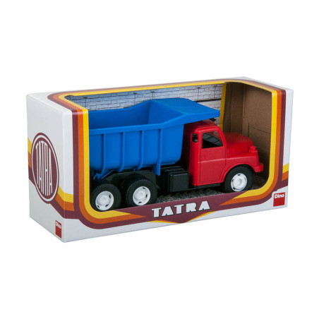 ROSSO E BLU TATRA 148 CAMION CON RIBALTABILE 30CM AUTO PER BAMBINI GIOCATTOLO