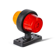 LAMPE LED DÉCORATIVE ORANGE ROUGE SUR BRAS COURT FRISTOM FT-147 AC/Z LED