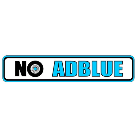NO ADBLUE NAKLEJKA 15x3cm
