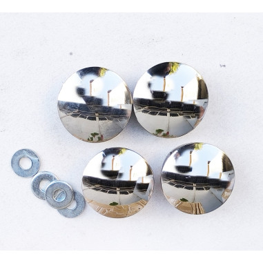 VOLVO FH4 FH5 STAINLESS SIDE BARS WITH LED HOLES