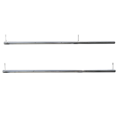 VOLVO FH4 FH5 TUBO LATERALE INOX CON FORI LED