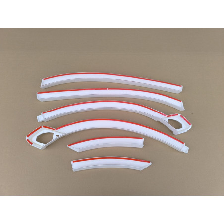 WHEEL AR EXTENSIONS SPOILER MB ACTROS MP4 MP5 "Cintia Trucks"