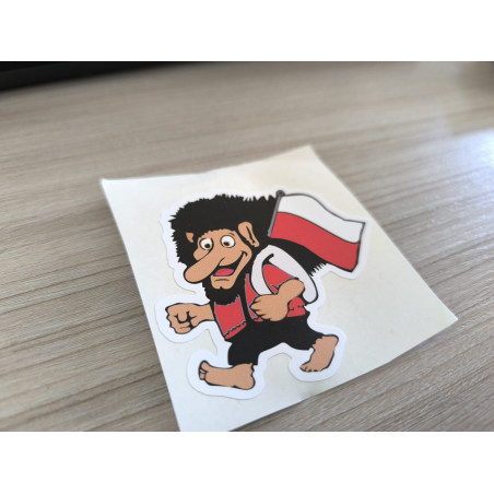 TROLL POLISH STICKER 8cm