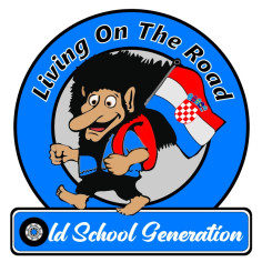 "LIVING ON THE ROAD CRO" MAtrica 8cm