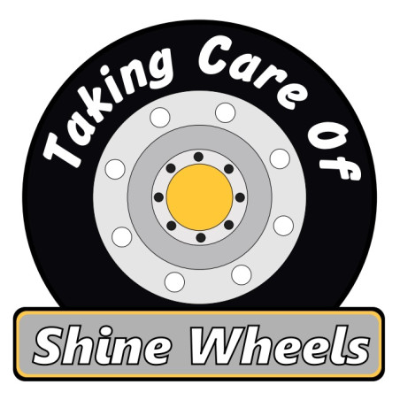 NALJEPNICA "SHINE WHEELS" NALJEPNICA 8cm