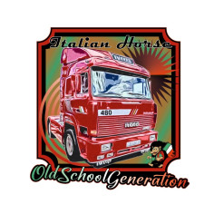 STICKER "ITALIAN HORSE" STICKER 8cm