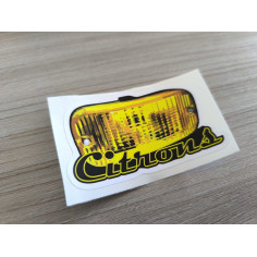 AUTOCOLLANT "CITRONS" 8cm 2