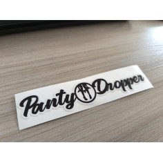 ADESIVO BIANCO "PANTY DROPPER" 15cm 2