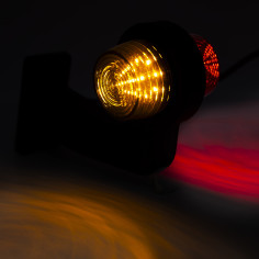 LINKS DECORATIEVE LED-LAMP ORANJE-ROOD LD 2620/GRAPHITE 2