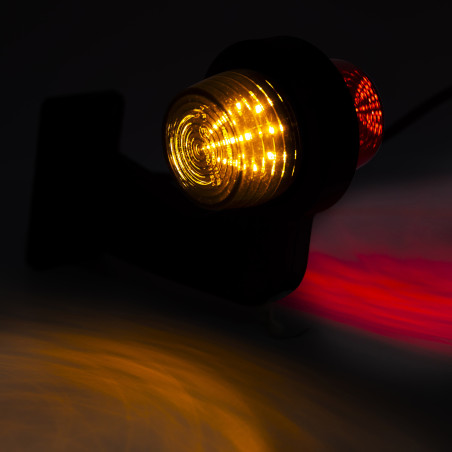 LEWA LAMPA OZDOBNA LED POMARAŃCZOWO-CZERWONA LD 2620/GRAPHITE