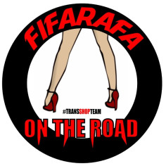 FIFARAFA ON THE ROAD NALEPKA 10 CM
