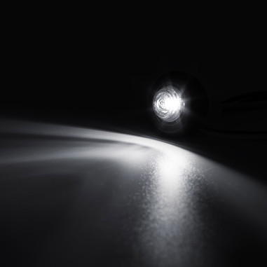 LAMPE D'ENJOLIMENT BLANCHE PRESSÉE DANS UN TUBE, LAMPE FUMÉE LD 2631/GRAPHITE