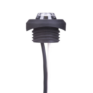 LAMPE D'ENJOLIMENT BLANCHE PRESSÉE DANS UN TUBE, LAMPE FUMÉE LD 2631/GRAPHITE