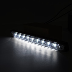 VIT LED RÖJNINGSLAMPA 25CM, BABY, RÖKLAMPA 2