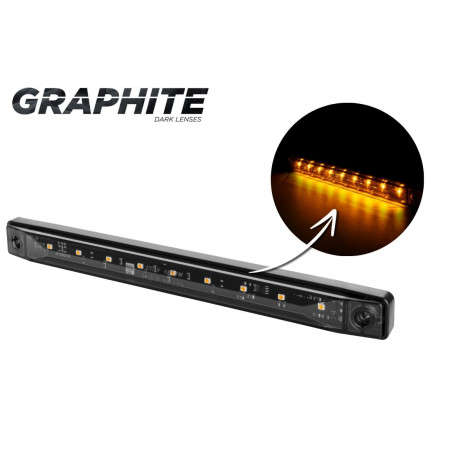 ORANŽOVÁ LED SVÍTIDLA 25CM, DĚTKÁ, KOUŘOVÁ LAMPA