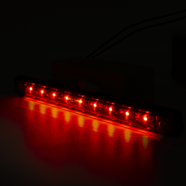 RODE LED OPLICHTINGSLAMP 25CM, BABY, ROOKLAMP