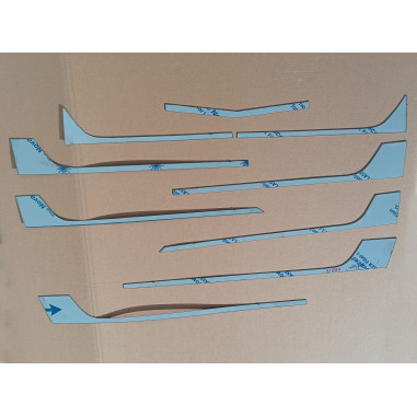 GRILLE CHROME MERCEDES ACTROS MP4 MP5 230cm