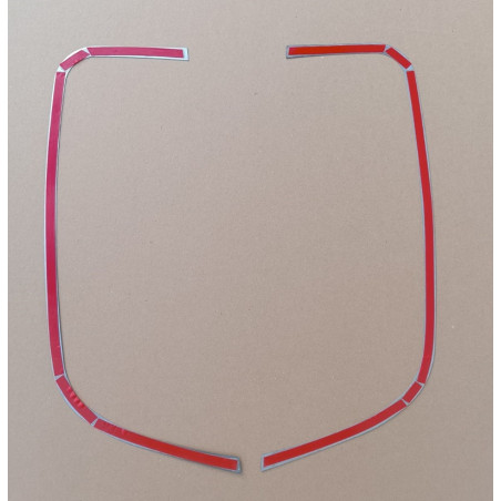 For DAF XF 106 E6 CORNER TRIM CHROME DECOR