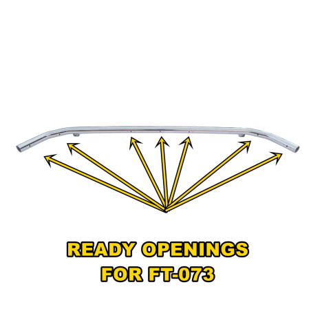 TUBO SPOILER DA TETTO SCANIA R HIGHLINE CON APERTURE A LED