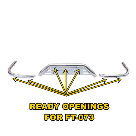 Per DAF XF 106 TUBO PARAURTI CON FORI PER FT-073