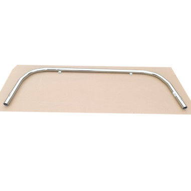 TUBI INOX PARAURTI GRANDE SCANIA R (FORI LED)