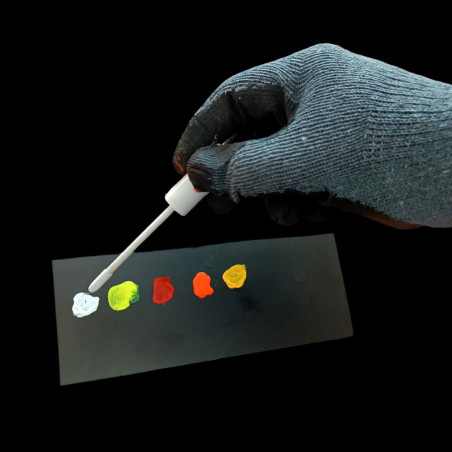 PEINTURE PNEU JAUNE FLUO