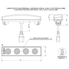 CLEARANCE LAMP SCANIA BLENDS LED 2