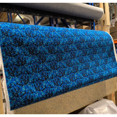 DANSKI PLAVI PLIŠ MATERIJAL "DP02BLUE"