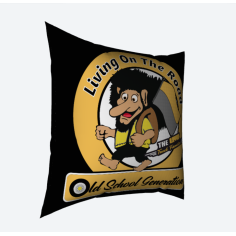 ALMOHADA 40x40 "LIVING ON THE ROAD TTF"