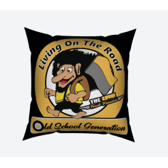 CUSCINO 40x40 "LIVING ON THE ROAD TTF" 2