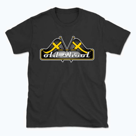 kopia av T-SHIRT "OLD SKOOL V8" SVART