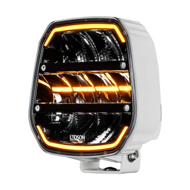 LEDSON EPIX9+ STROBE WHITE BODY 9" extra lampa (Powerboost)