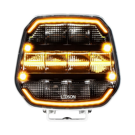 Lámpara auxiliar LEDSON EPIX9+ STROBE WHITE BODY de 9" (Powerboost)