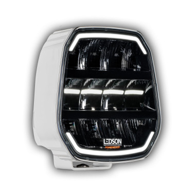 LEDSON EPIX7+ CORPO BIANCO Lampada ausiliaria 7" (Powerboost)