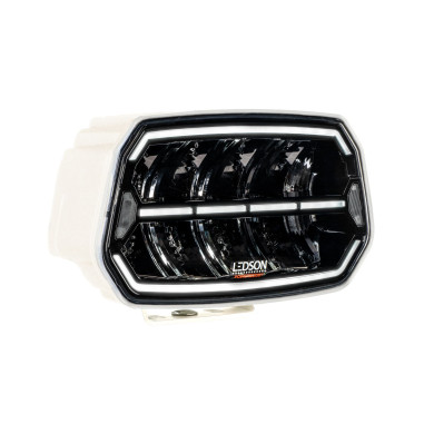 LEDSON EPIX10+ STROBE WITTE BODY Hulplamp 10" (Powerboost)