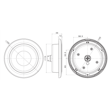 FANALE POSTERIORE FT-313 LED CHROME (STOP, INDICATORI DI DIREZIONE, POSIZIONE)