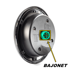 FT-313 LED CHROME BAJONET BAKRE LAMPA (STOPP, BRITTNINGSSIGNAL, POSITION) 2