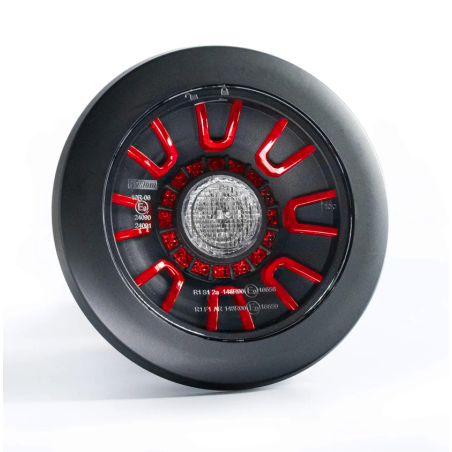 FT-314 LED BLACK BAYONET REAR LAMP (REVERSING, FOG, POSITION)