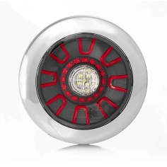 FT-314 LED CHROME STRAŽNJE SVJETLO (VOŽNJA UNAZAD, ZA MAGLU, POZICIJA)