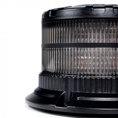 ORANGE FLASH LAMP WITH SMOKED LAMPSHADE (SPIDER - MAGNES)