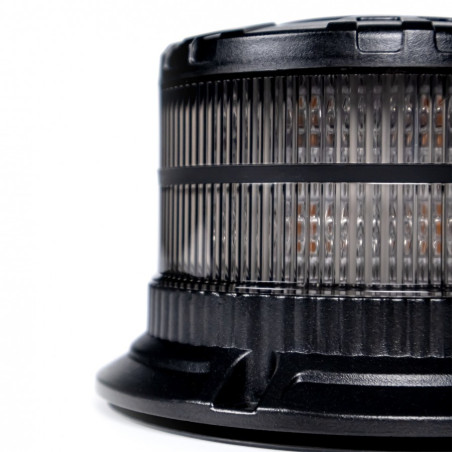 ORANGE FLASH LAMP WITH SMOKED LAMPSHADE (SPIDER - MAGNES)