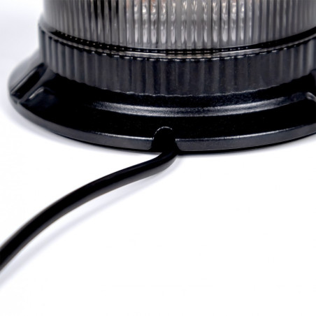 ORANGE FLASH LAMP WITH SMOKED LAMPSHADE (SPIDER - MAGNES)