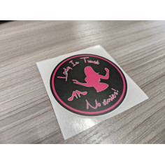 NALJEPNICA "LADY IN TRUCK" 8CM 2