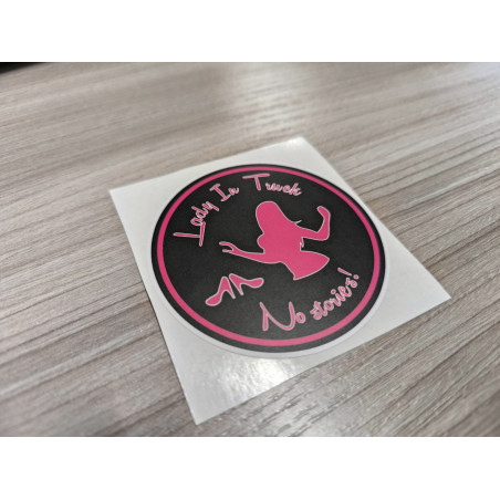 NALJEPNICA "LADY IN TRUCK" 8CM
