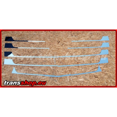 GRILLE EN ACIER INOXYDABLE CHROME MERCEDES ACTROS MP4