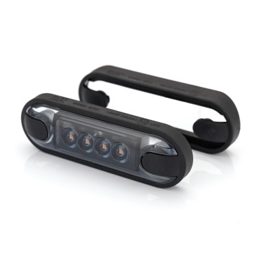 DYMIONA LAMPA OBRYSOWA POMARAŃCZOWA LED LD 3211/GRPAHITE