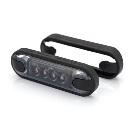 RÖKT ORANGE LED-MARKERINGSLAMPA LD 3211/GRPAHITE