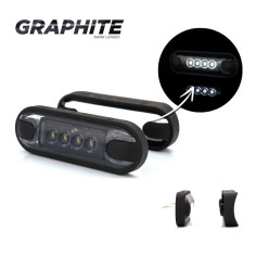 RÖKT VIT LED-MARKERINGSLAMPA LD 3210/GRPAHITE