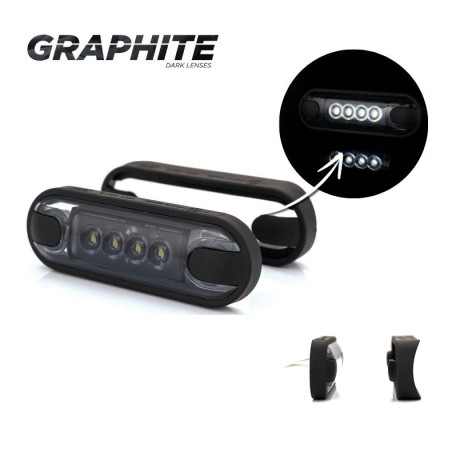 FEU DE POSITION À LED BLANC FUMÉ LD 3210/GRPAHITE