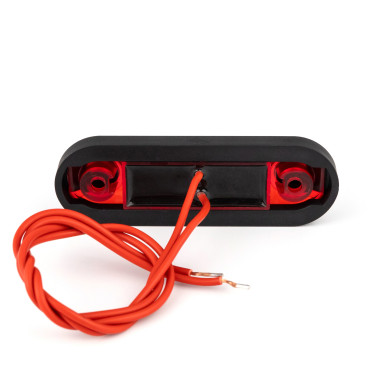 ČERVENÁ LAMPA OBRYSOVA LED LD 3212